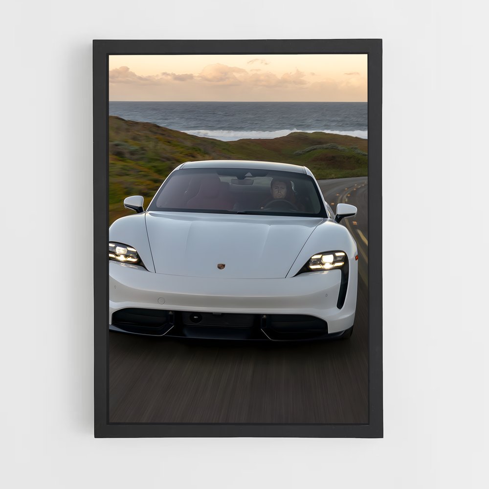 Poster splendide Taycan Turbo S – affiche Porsche (vue 2)